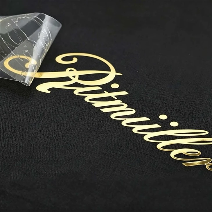 Custom 3D Metal Nickel Electroformed Logo Transfer Sticker suppliers